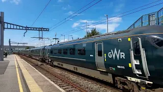 GWR Class 800 Combo Passing Through Severn Tunnel Junction - 800015 + 800035 | 10/8/23