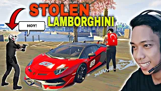 Stealing  a "LAMBORGHINI SVJ" sa POLICE STATION | GTA 5 (solid!😲)