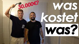 Eine ganze Wohnung renovieren?! Rundgang mit Preisen. Für nur 12.000€?