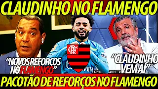 PASCOAL RASGA ELOGIOS ao FLAMENGO ! "MENGÃO ESTÁ MONTANDO UM TIMAÇO !" 200 MILHÕES EM REFORÇOS !