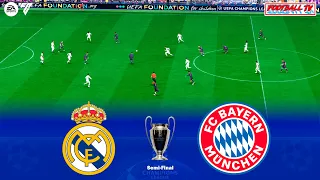 Real Madrid vs Bayern Munich | UEFA Champions League 23/24 - Semi-Final | EA FC 24 Gameplay