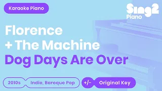 Florence + The Machine - Dog Days Are Over (Piano Karaoke)