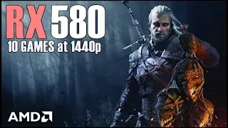 RYZEN 5 3600 + RX 580 OC | 10 GAMES at 1440p