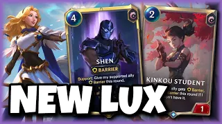 The New Lux Plays The Perfect Support Champ!! | Legends of Runeterra