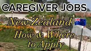 Caregiving Jobs in New Zealand ll Where and How to Apply