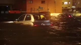 Storm Eleanor: Heavy flooding in Galway