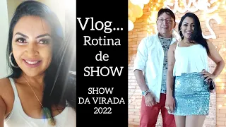 Vlog...  Show da Virada - aovivo Jarbas e Aninha Show (cover)