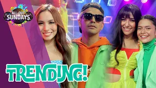 AyOS barkada dances to trending OPM pop songs! | All-Out Sundays