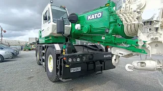 2022 Kato 25-Ton City Crane: The Ultimate Machine for Urban Construction