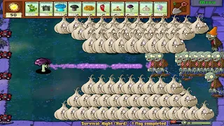 Plants vs Zombies Hack - Scaredy Shroom vs Gargantuar and 9999 Zombies.YN