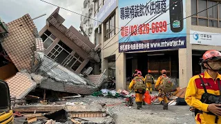 6.9-magnitude earthquake strikes Taiwan, killing 1 and leaving damage behind I ABC7