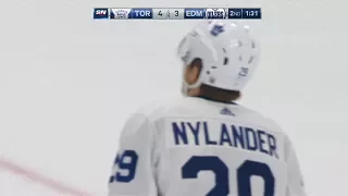 William Nylander 5th Goal of the Season! 11/30/17 (Toronto Maple Leafs vs Edmonton Oilers)