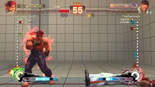 Evil Ryu vs Dudley Matchup USF4