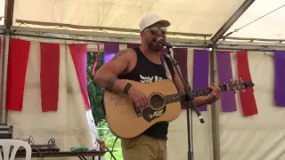 Adz King "Wild Cat" live @ Wychwood Festival 2016 Cheltenham UK