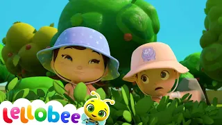 5 Little Speckled Frogs - Learn Numbers | ABC 123 Moonbug Kids | Fun Cartoons