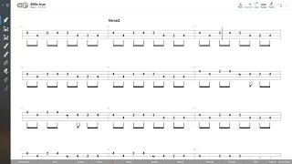 Michael Jackson - Billie Jean (BASS TAB PLAY ALONG)