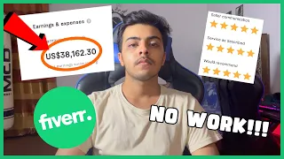 I tried Fiverr for 30 days WITHOUT skills & made $$$?