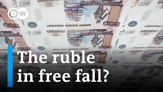 Can Russia’s central bank save the ruble from a free fall? | DW News