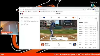 Baltimore Orioles vs Texas Rangers - 🔴 MLB LIVE 2023 ALDS ~GAME 1 WATCH PARTY & FAN CHAT