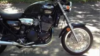 1999 Triumph Legend TT -Cold Start and walk around.