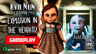 Full GAMEPLAY 🎮 CHAPTER 1: EXPLOSION in the HEIGHTS 🧨 EVIL NUN: THE BROKEN MASK 🔨 Gameplay CHALLENGE