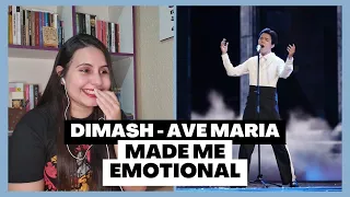 Brazilian girl reacts to Dimash - AVE MARIA | Новая Волна 2021