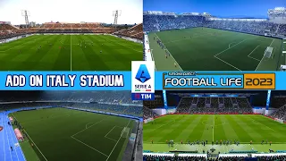 NEW STADIUM PACK ITALY || FOOTBALL LIFE 2023