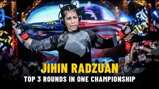 ONE Highlights | Jihin Radzuan’s Top 3 Rounds
