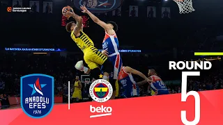 Fenerbahce gets Istanbul derby!| Round 5, Highlights | Turkish Airlines EuroLeague