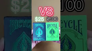 $25 cards VS $100 cards!? Wait til you see the $100 cards! 👀