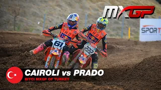 Cairoli vs Prado | MXGP Race 1 | Bitci MXGP of Turkey #motocross