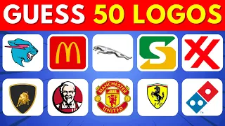 Guess the Logo Quiz 50 Logos in 3 Seconds