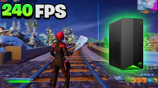 GTX 1660 SUPER / i5 10400F Fortnite Chapter 5 Solo Gameplay Performance Mode (240 FPS)