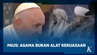 Paus Fransiskus Ingatkan Agama Tidak Benarkan Perang