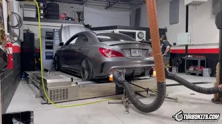 Mercedes-Benz CLA 250 Turbo Upgrade by TurboKits.com on the DYNO!