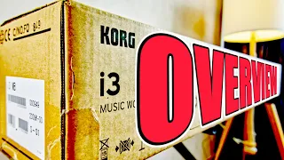 Unboxing KORG i3 Keyboard & First Impressions