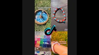 Clay bead bracelets|| TikTok compilation #1 (not my videos)