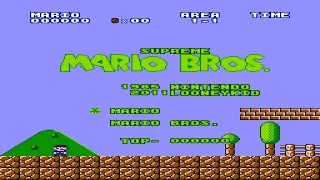 Supreme Mario Bros. - Longplay | NES