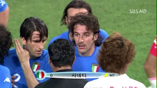 World Cup 2002 -- Italy - South Korea -- 2nd half -- Corrupt ref?