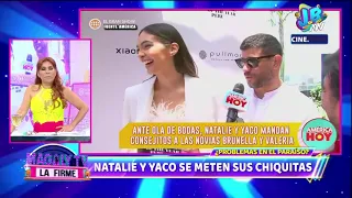 ¿Problemas en el paraíso? Yaco Eskenazi y Natalie Vértiz se meten sus "chiquitas"