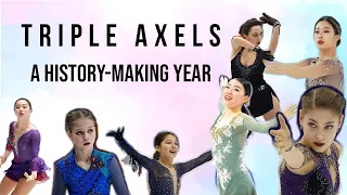 Triple Axels in Ladies' Skating: UPDATED 2020