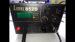 Lukey 852D upgrade апгрейд паяльной станции