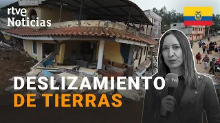 ECUADOR: Al menos 16 MUERTOS y siete desaparecidos tras un ALUD en la ZONA ANDINA | RTVE Noticias