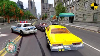 GTA 4 Crazy Taxi Crashes Ep.1