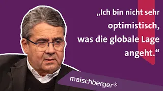 Sigmar Gabriel über Israel, Ukraine, Trump und die AfD | maischberger