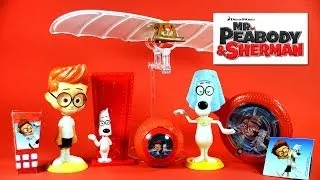 Mr. Peabody & Sherman Happy Meal Toys #1-6 McDonalds 2014