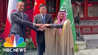 Saudi Arabia and Iran’s foreign ministers meet in Beijing ending 7 years of tensions