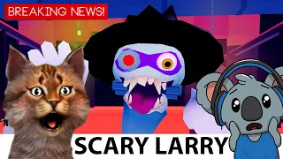 We Found Scary Larry Secret Base And This Happened!! - Roblox Break In 2