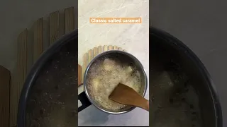 Homemade salted caramel sauce recipe 🍯