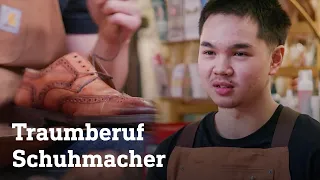 Hessens einziger Schuhmacher-Azubi | hessenschau